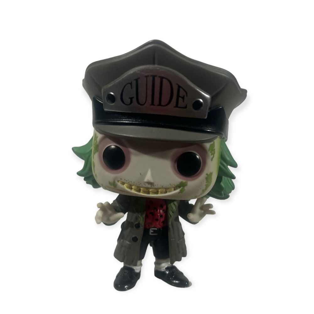 Funko Pop! Movies 605 Beetlejuice Guide Pop Vinyl Figure NO BOX Loose T1-35